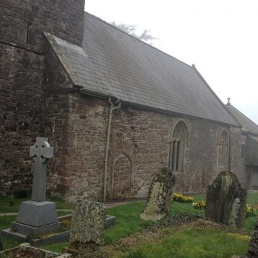 Llangybi: several generations of wall paintings